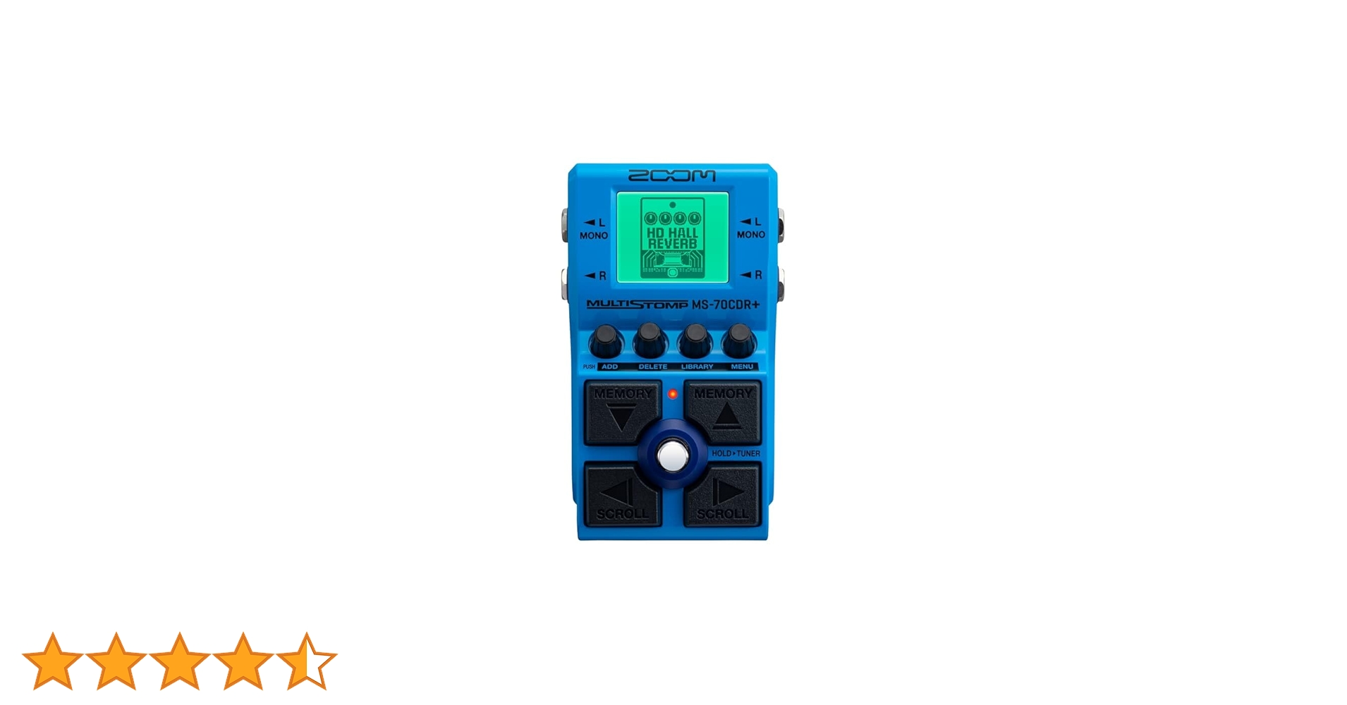 ギター zoom ms70cdr+ MS-70CDR+ MultiStomp for Guitarists | Buy Now | ZOOM